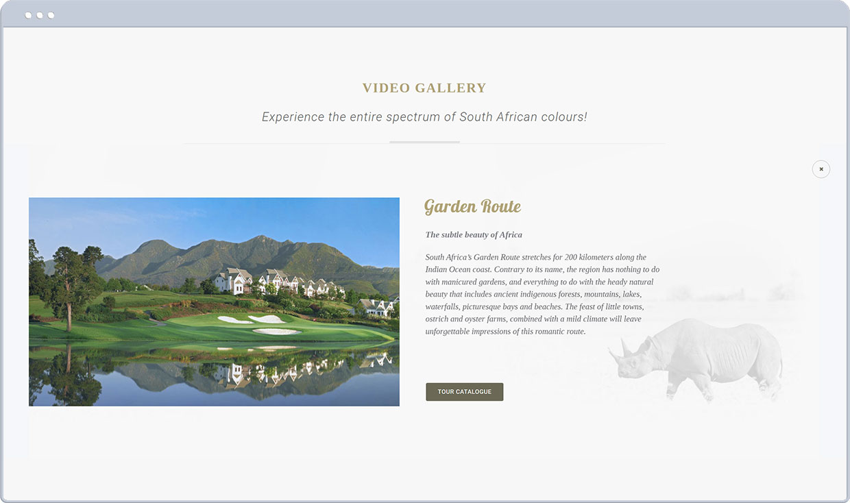 Video gallery