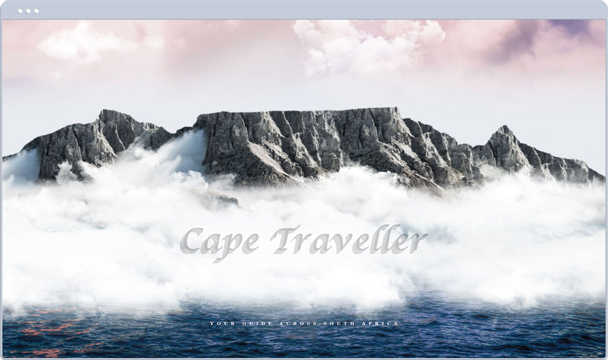 Main page header