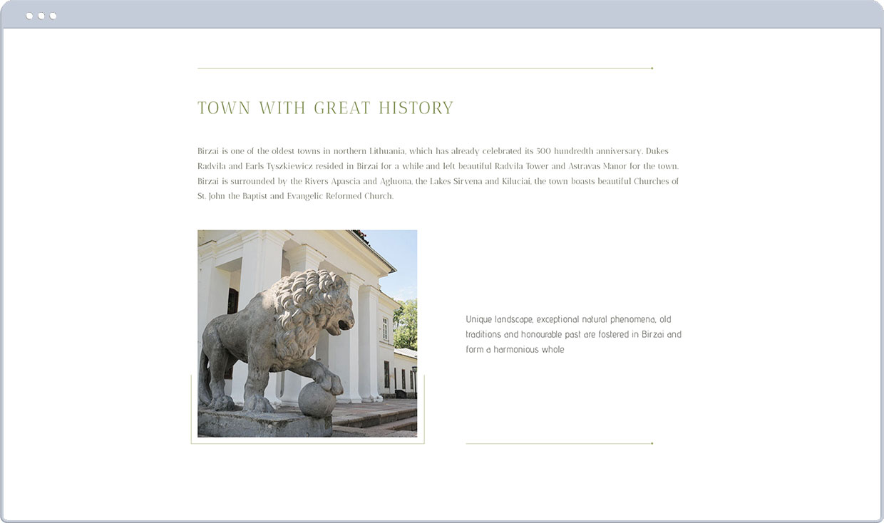History section